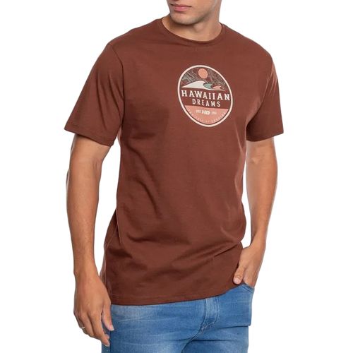 Camiseta Masculina HD Flow Marrom-H0176- -1-